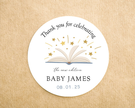 NEW EDITION FAVOR STICKER