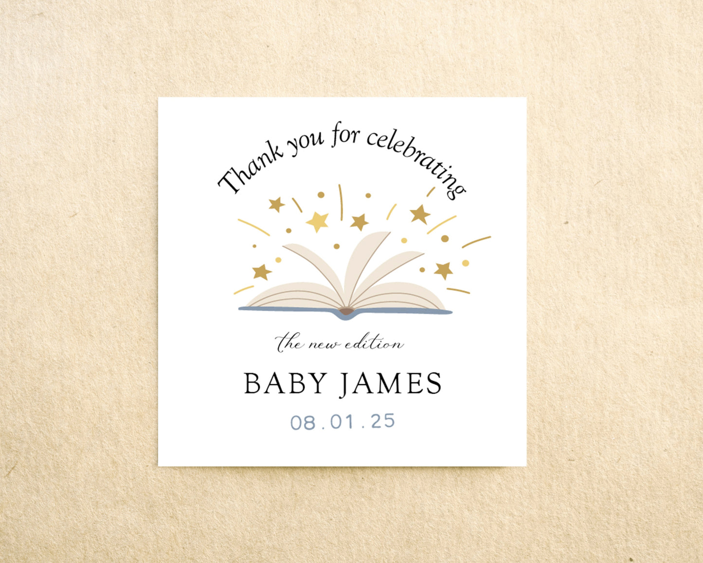NEW EDITION FAVOR STICKER