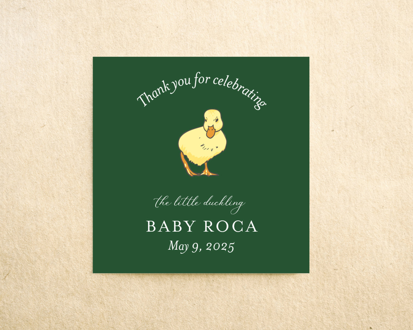 LITTLE DUCKLING STICKER