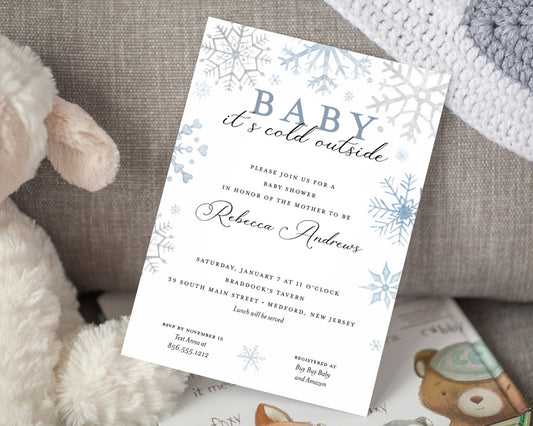 BABY IT'S COLD OUTSIDE