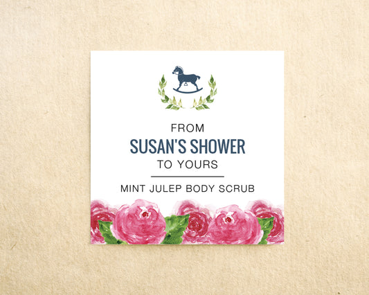 Mint Julep Body Scrub Kentucky Derby Baby Shower Favor