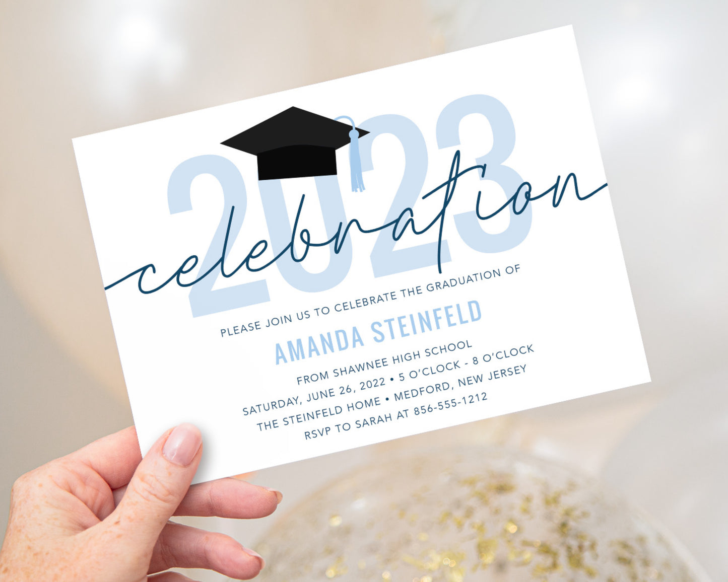 GRADUATION CELEBRATION INVITATION