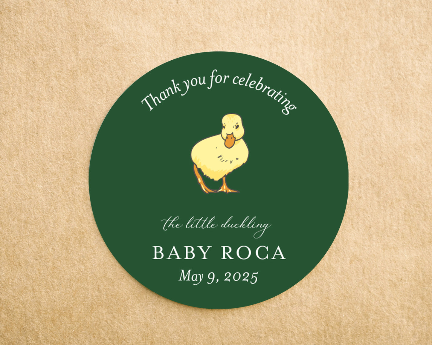 LITTLE DUCKLING STICKER