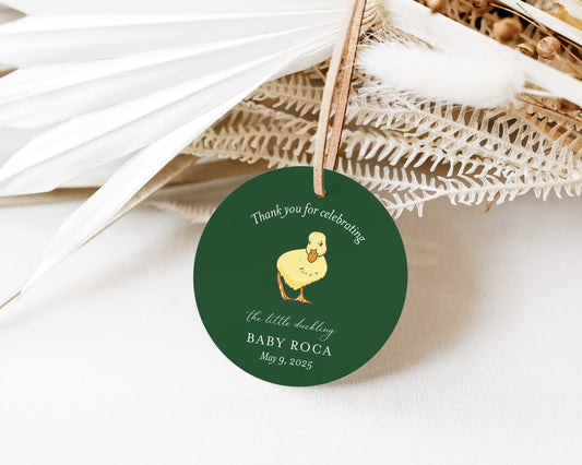 LITTLE DUCKLING FAVOR TAG