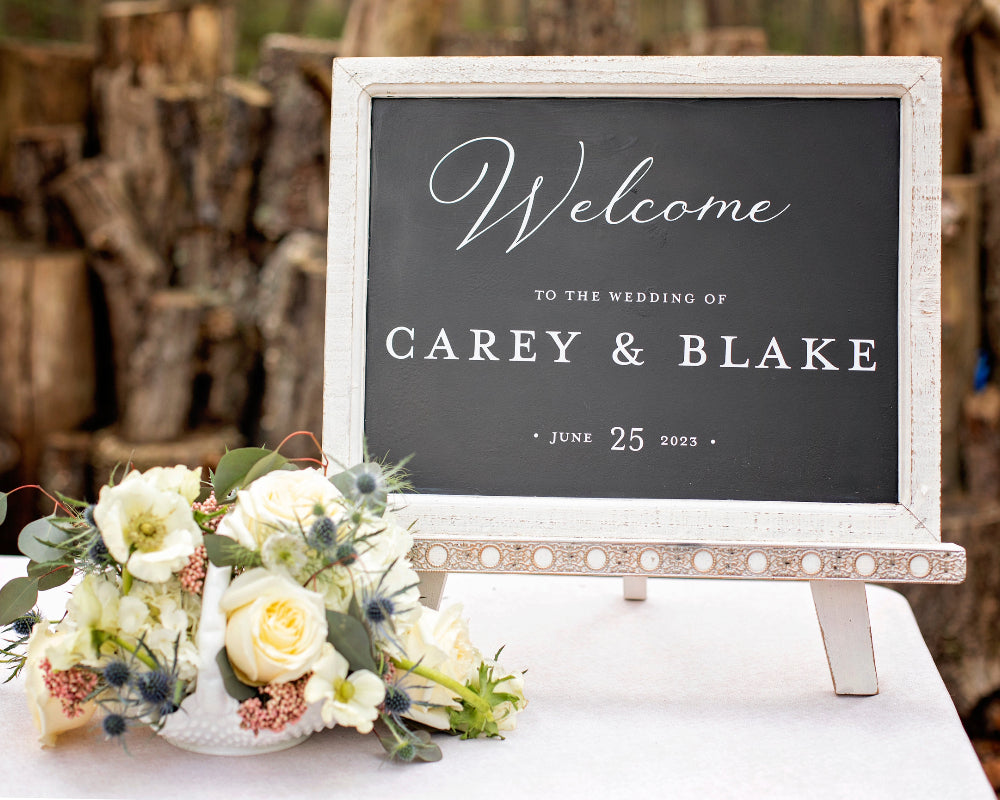 Table Top Chalkboard