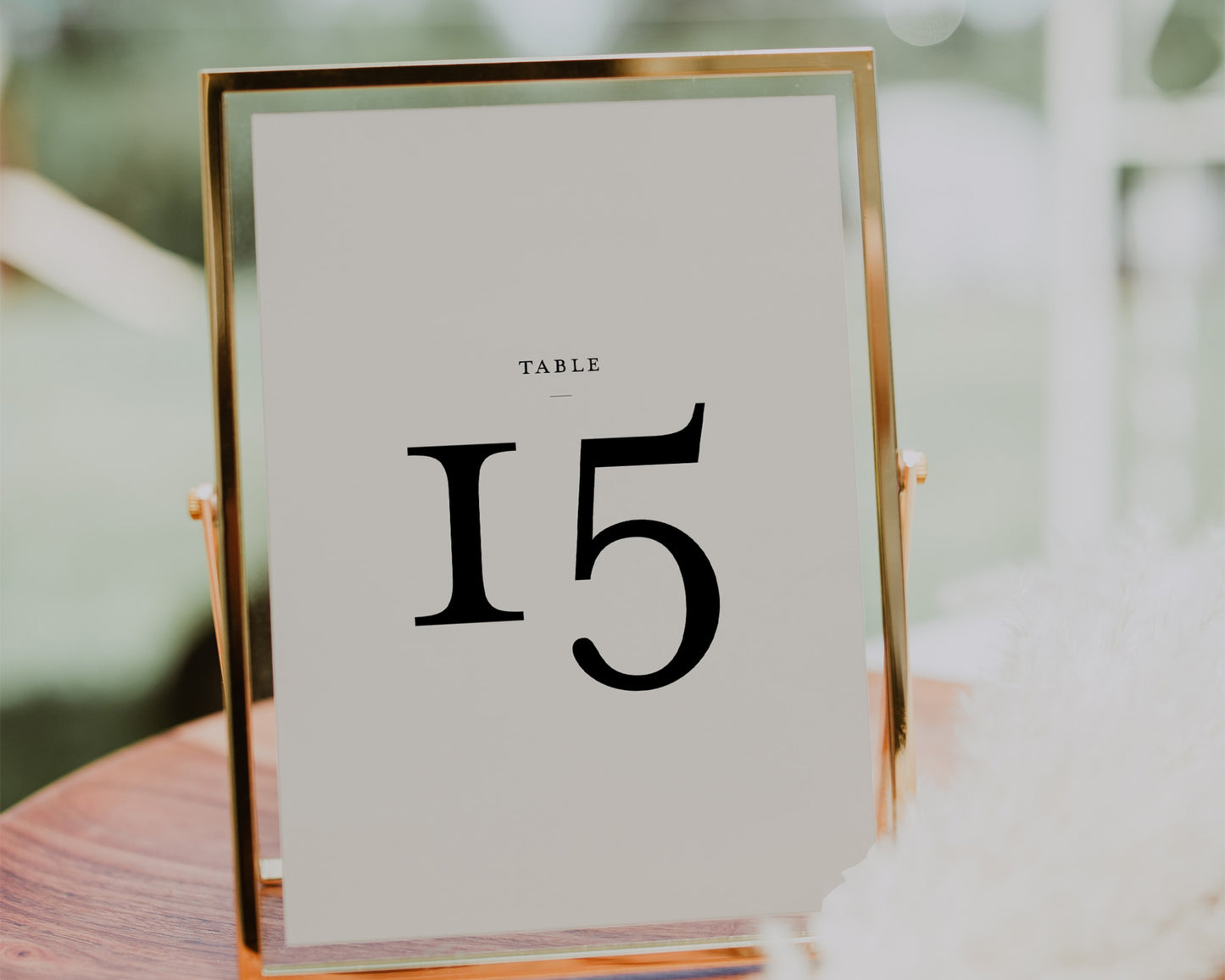 IMPRESSIONISTA TABLE NUMBERS